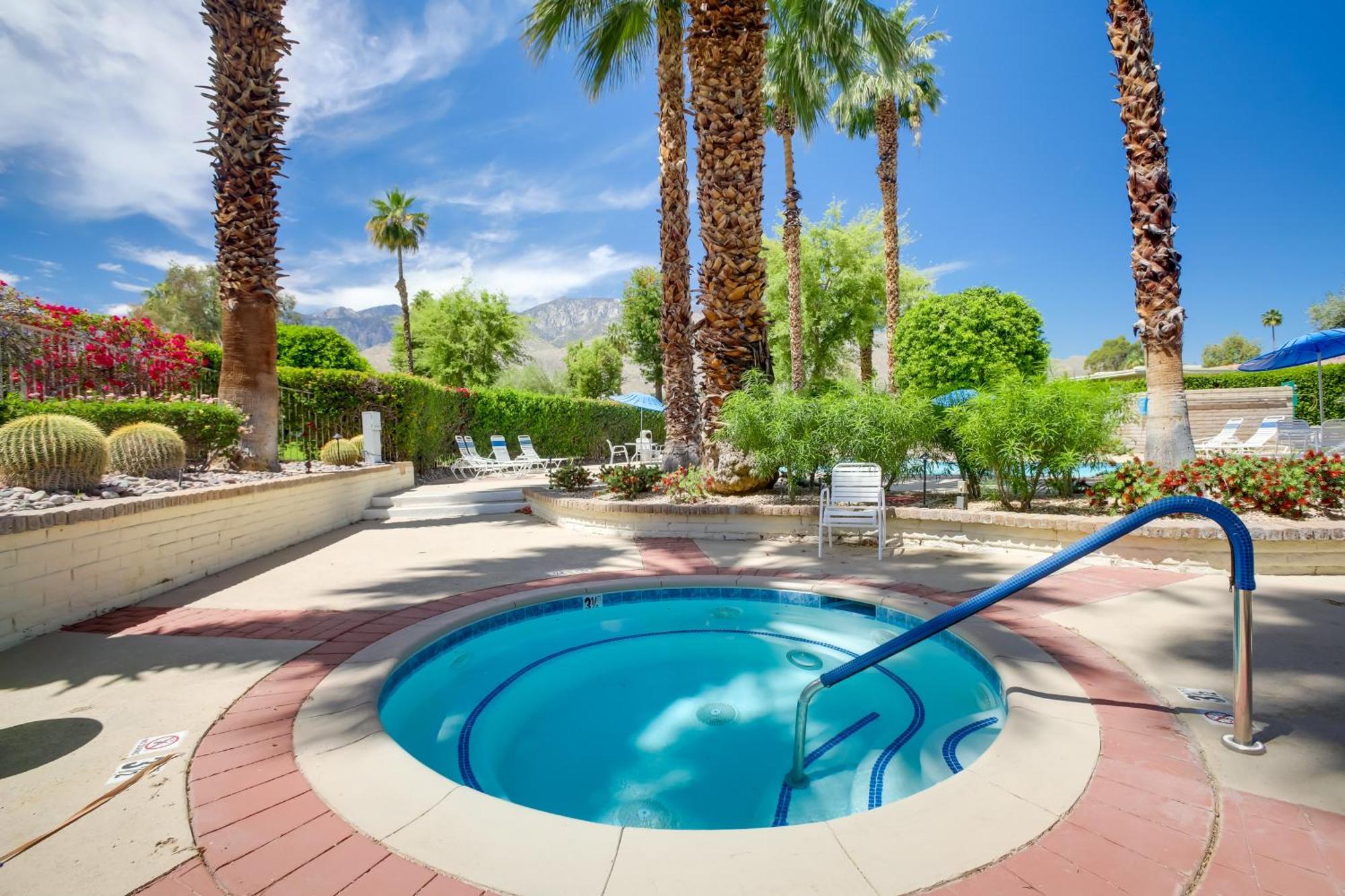 Sunny Palm Springs Haven Fenced Patio, 6 Pools! Apartment Exterior foto